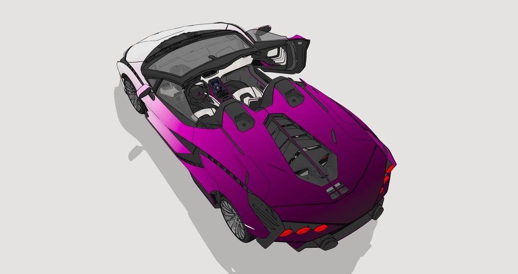 动态组件丰富的轿车+跑车+SUV+越野车+商务车(11个