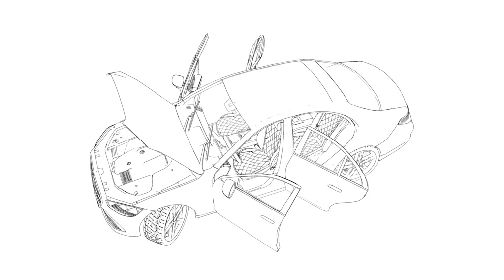 动态组件丰富的轿车+跑车+SUV+越野车+商务车(11个