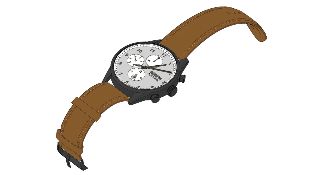 可以随时间调整的各种颜色的手表2