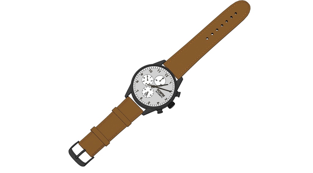 可以随时间调整的各种颜色的手表2