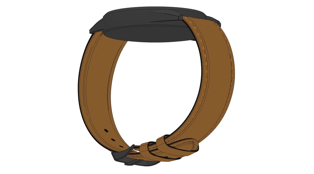 可以随时间调整的各种颜色的手表2