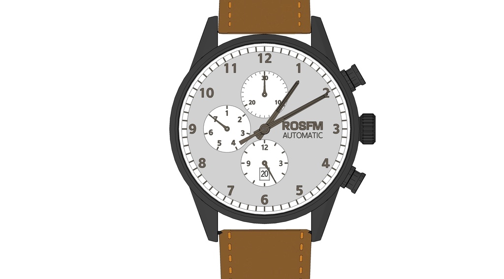 可以随时间调整的各种颜色的手表2