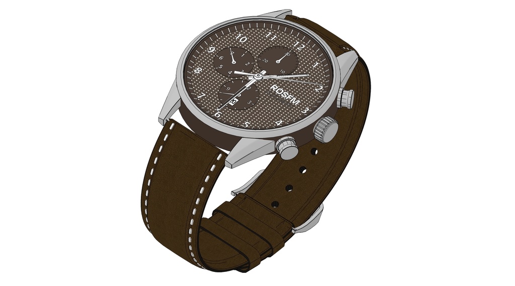 可以随时间调整的各种颜色的手表2