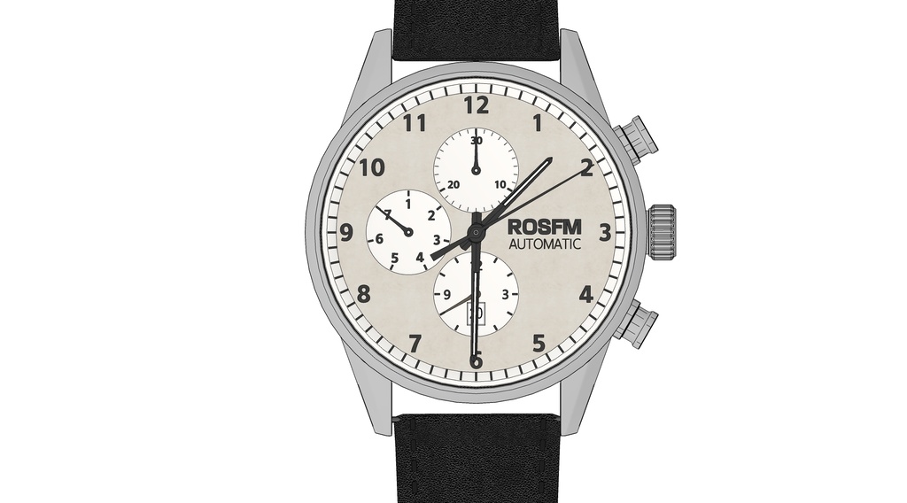 可以随时间调整的各种颜色的手表2