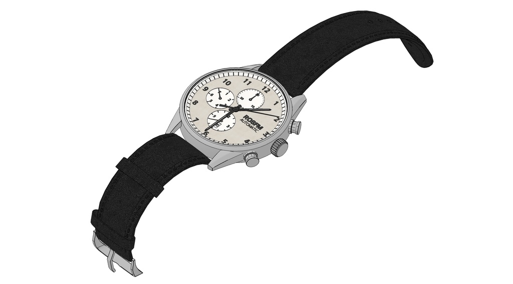 可以随时间调整的各种颜色的手表2