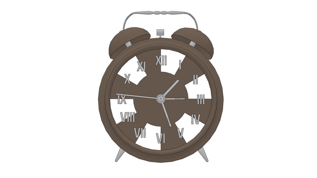 多种颜色的闹钟