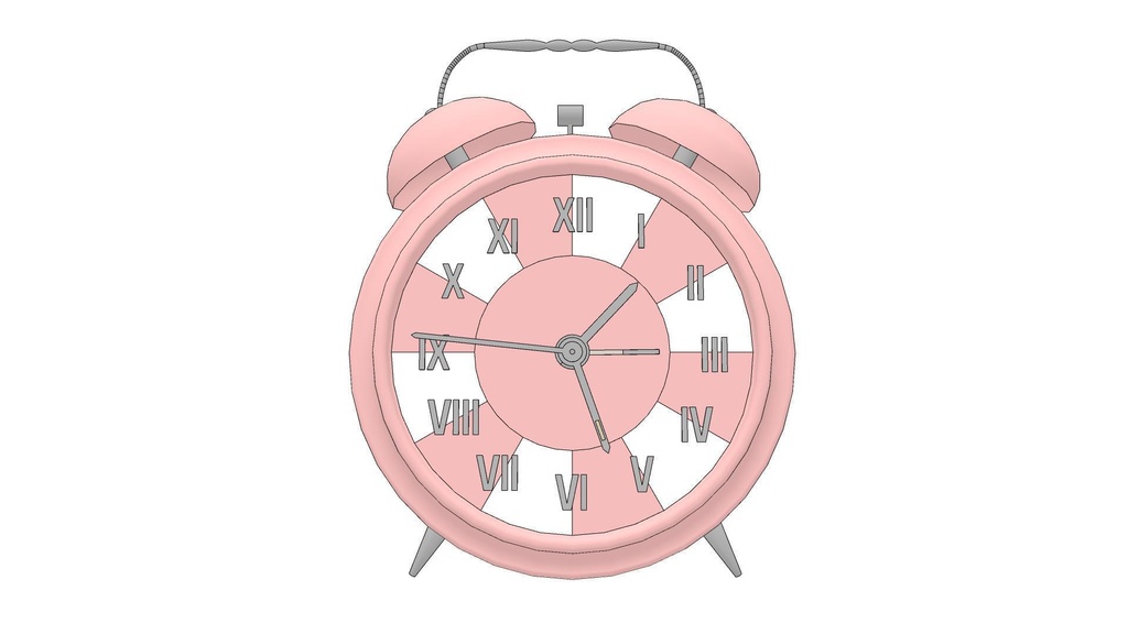 多种颜色的闹钟