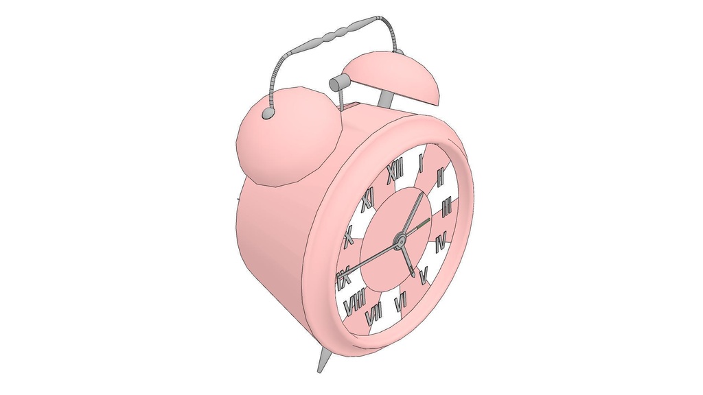 多种颜色的闹钟