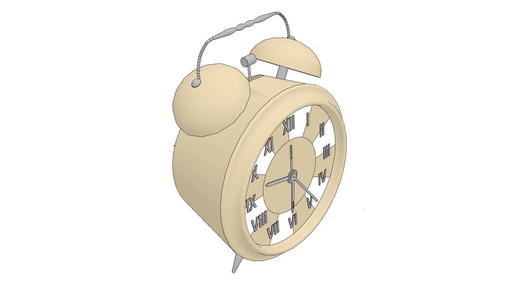 多种颜色的闹钟