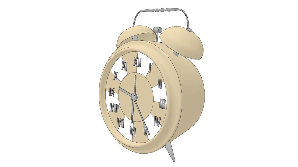 多种颜色的闹钟