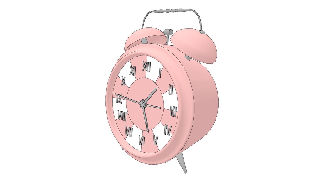 多种颜色的闹钟