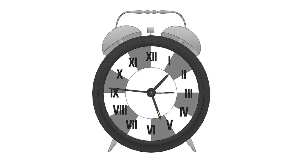 多种颜色的闹钟