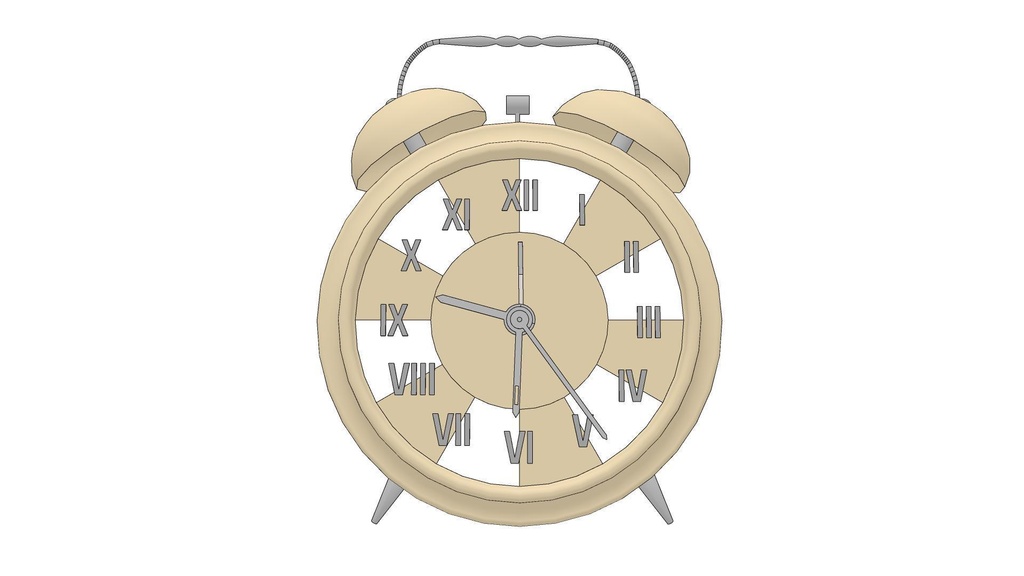 多种颜色的闹钟