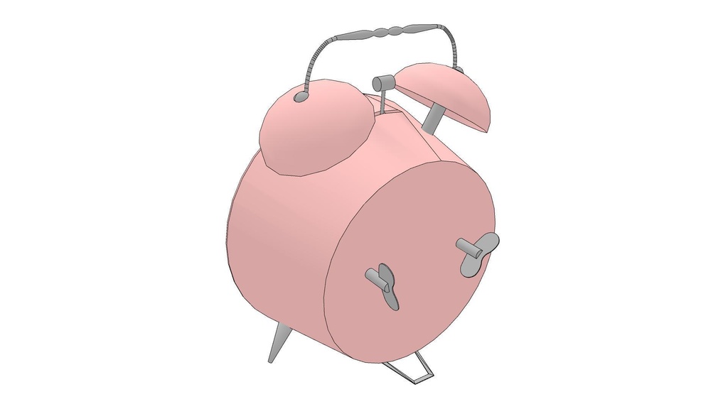 多种颜色的闹钟