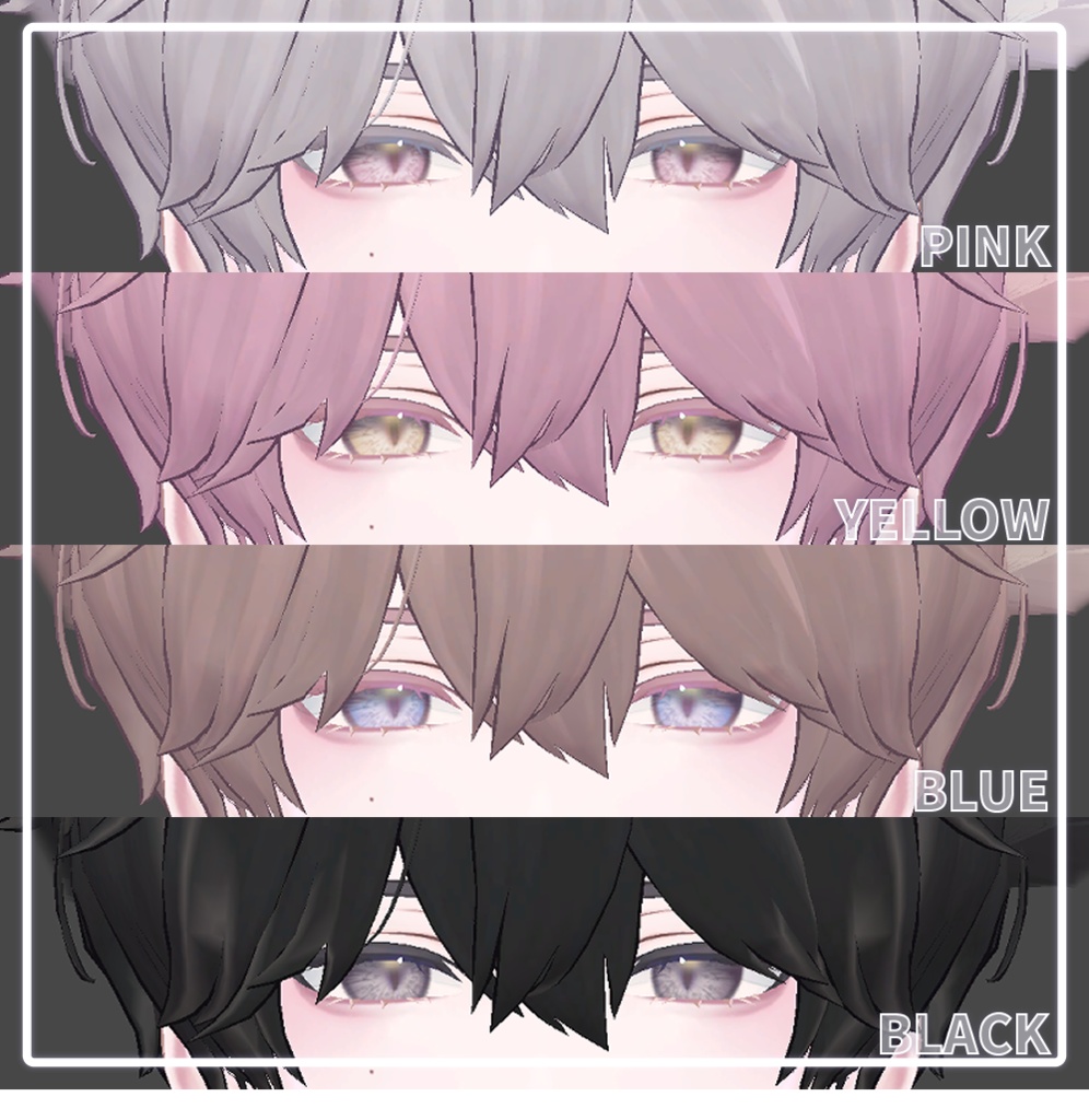 透明感メイク テクスチャ For Minase Eye texture