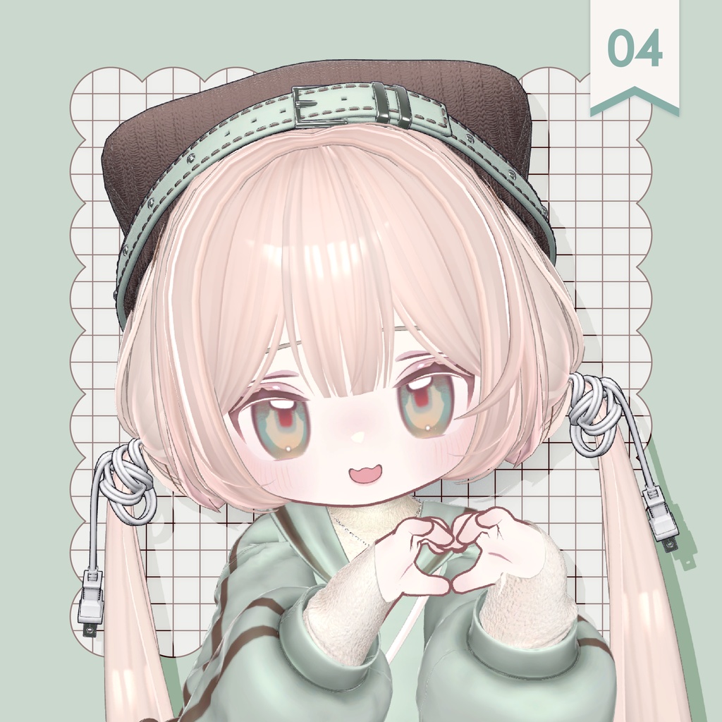 クレヨンメイクテクスチャ For Kipfel texture