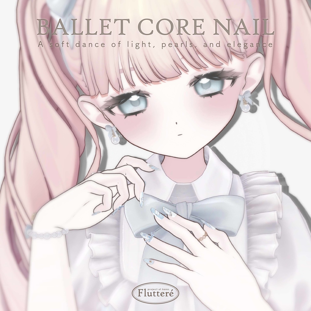 【10 Avaters】Ballet Core Nail