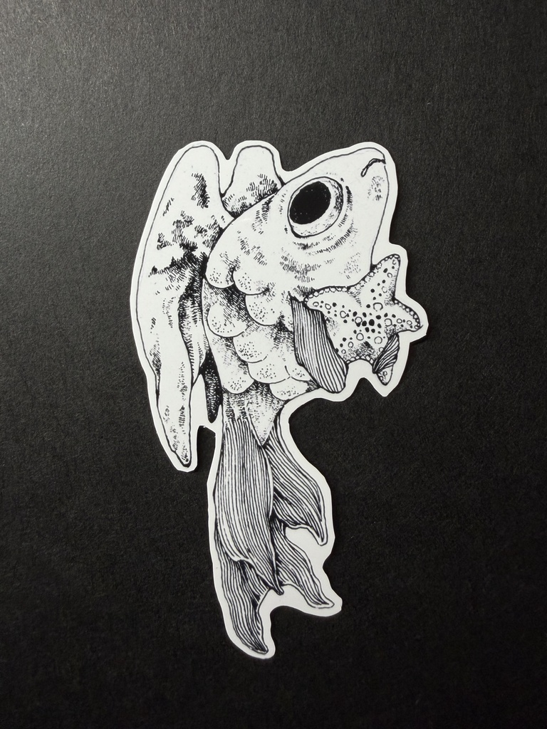 星座ステッカー【魚座】