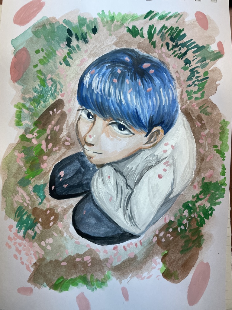 桜ひらひら