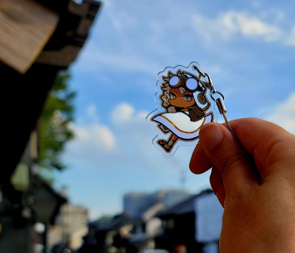 トトコ=ヘンペル アクリルキーホルダー50mm×50mm