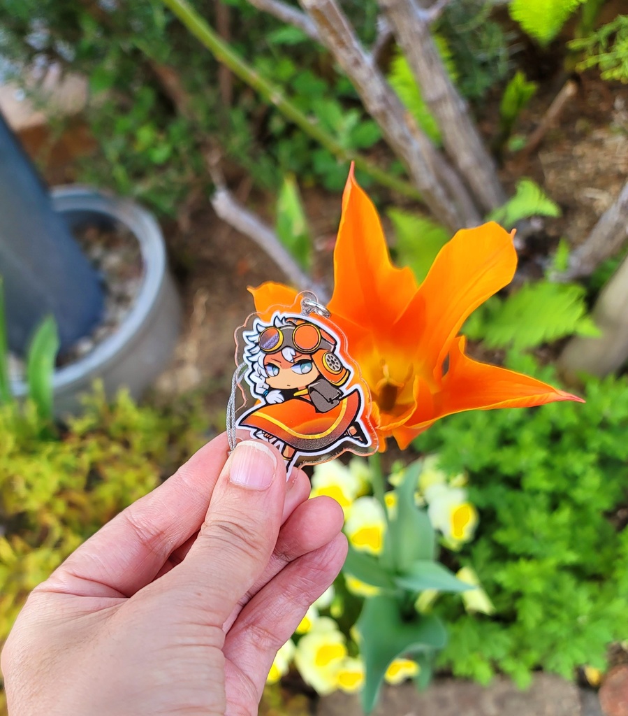 トトコ=ヘンペル アクリルキーホルダー50mm×50mm