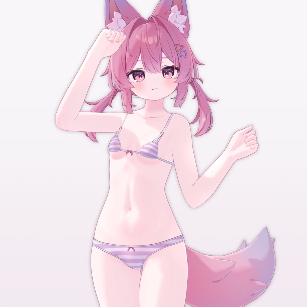 プラム -Plum-【オリジナル3Dモデル】