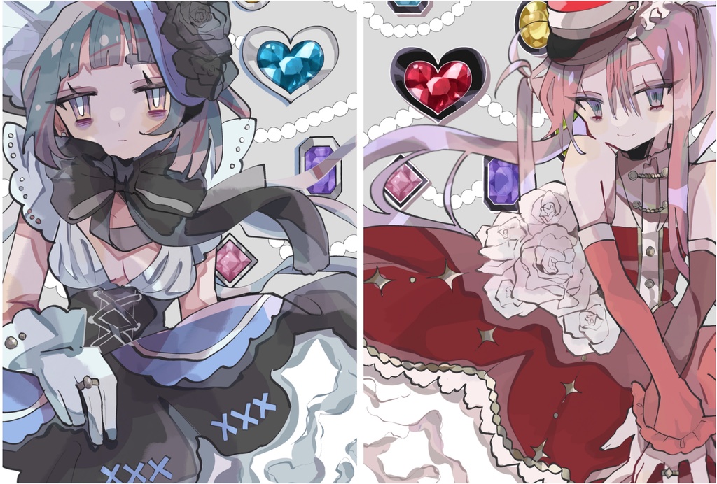 魔法少女 ポストカード