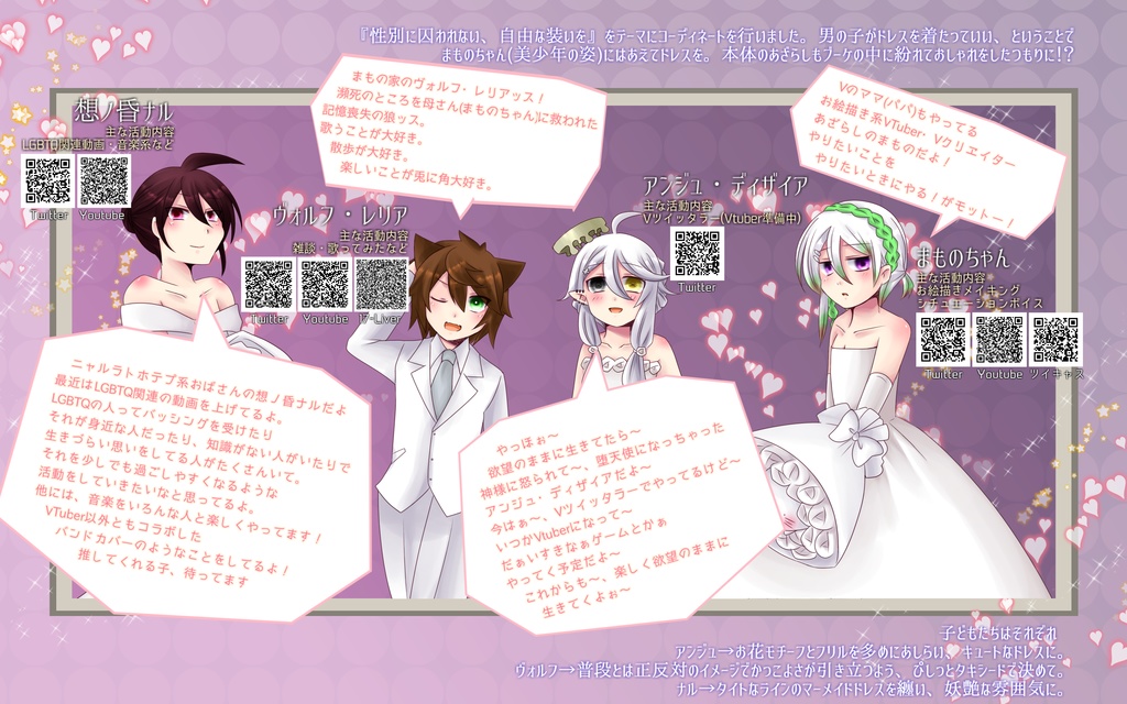 【無料版あり】Vキャラファッション誌「Galatea」2021年初夏号