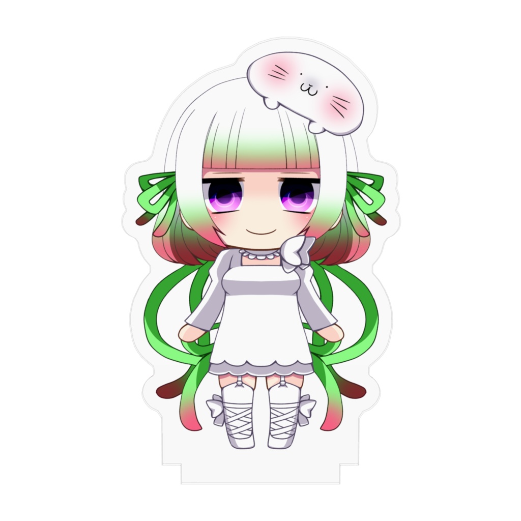 まものちゃん(美少女のすがた) アクリルフィギュア