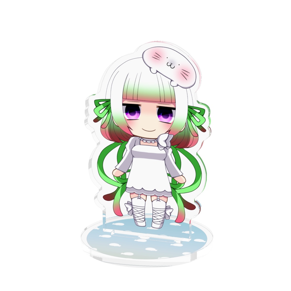 まものちゃん(美少女のすがた) アクリルフィギュア
