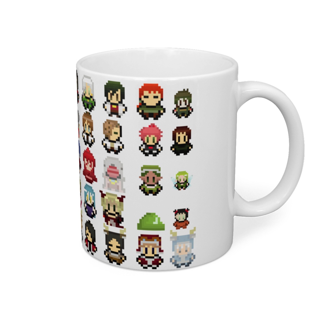 ドット絵マグカップ 庭先製鉄所支部 Booth ドット絵マグカップ 庭先製鉄所支部 Booth