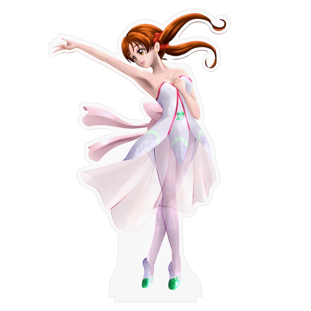 坂上あゆみ アクリルフィギュア バレエ風衣装