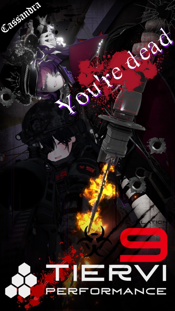 TierⅥ PERFORMANCE×VampireClubコラボポスター【REV9】