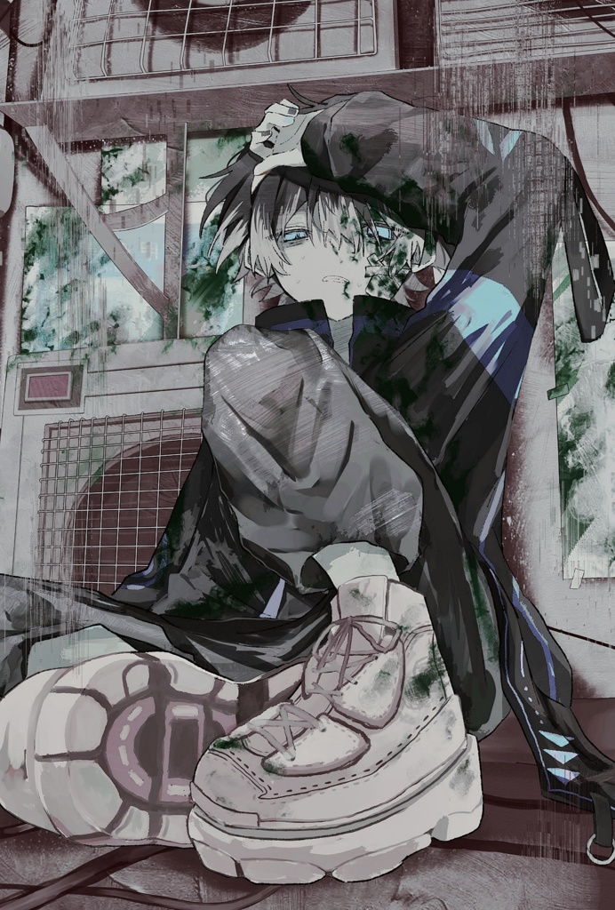 ポストカード(迅雷色違い)