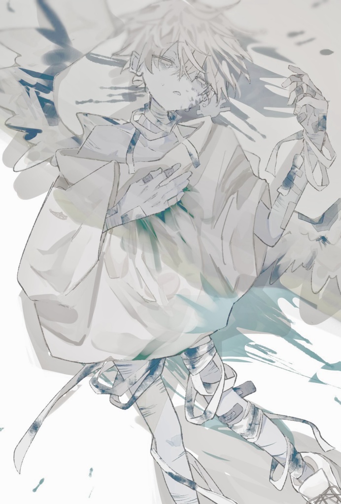 ポストカード(シロ色違い)