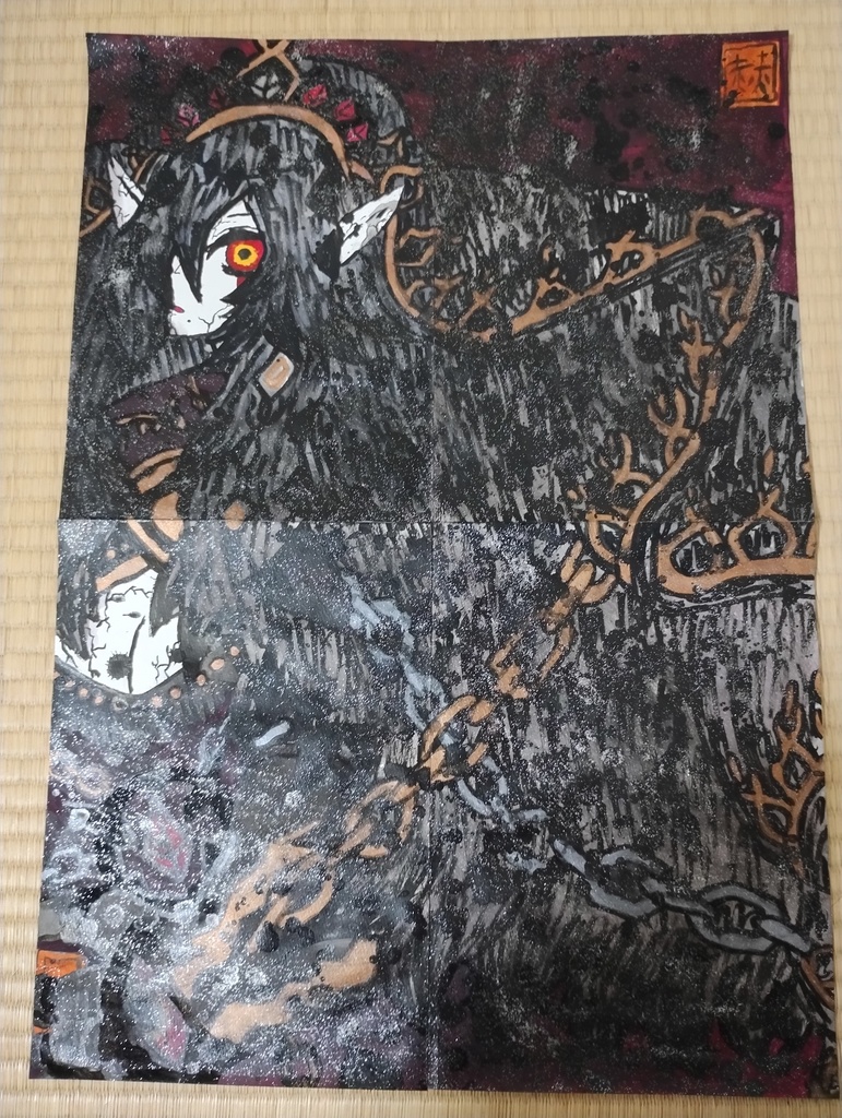 赫の聖女カルテシア(原画)