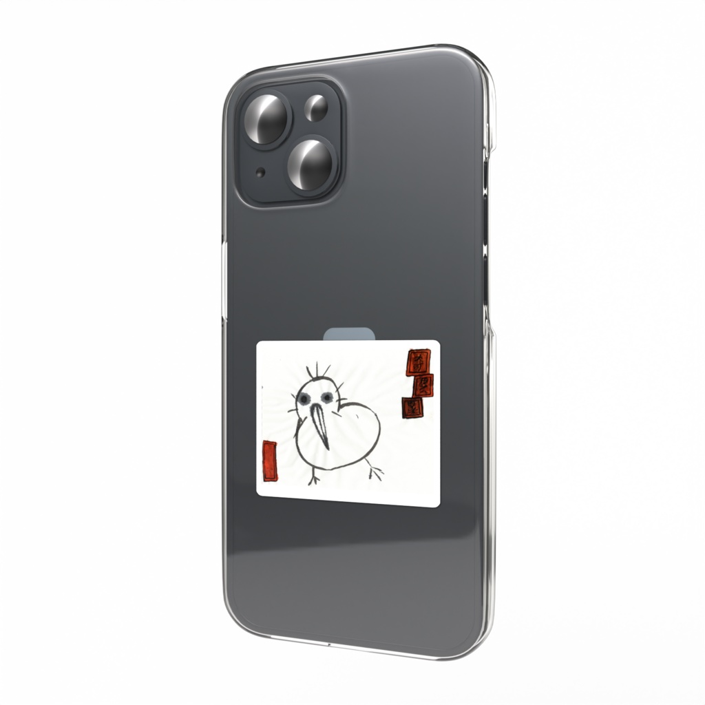 キーウィのスマホステッカー