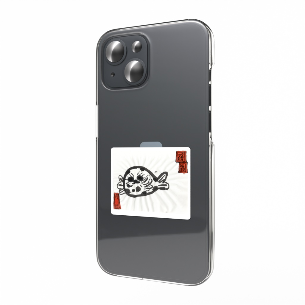 アザラシのスマホステッカー