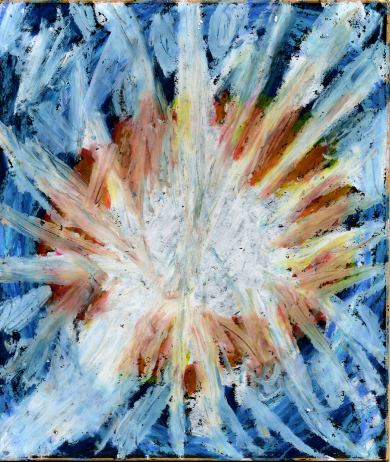 融合/超融合(色紙原画)