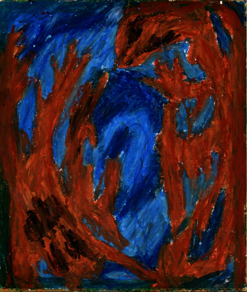 融合/超融合(色紙原画)