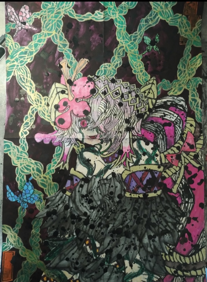 シトリスの蟲惑魔(アナログ原画)
