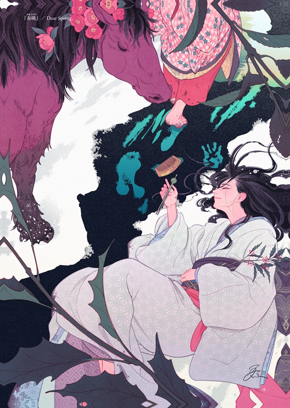 ZINE 今昔噺(Illustrator 岡添健介)