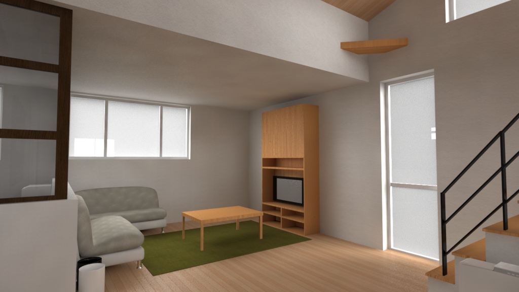 2階建て住宅(ロフト付き)