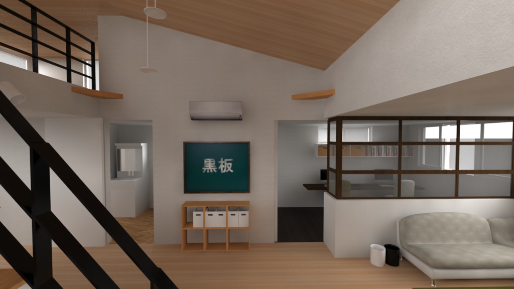 2階建て住宅(ロフト付き)