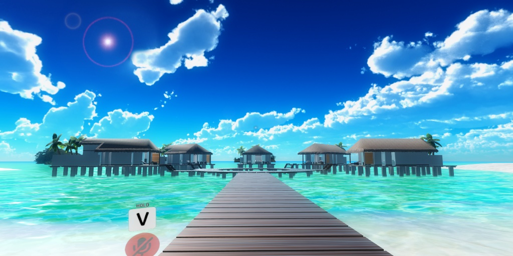【VRChatワールド】Island Ver4 ※VCC,SDK3対応