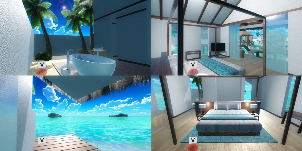【VRChatワールド】Island Ver4 ※VCC,SDK3対応