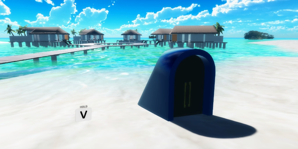 【VRChatワールド】水中レストラン Ver2 ※VCC対応,SDK3対応