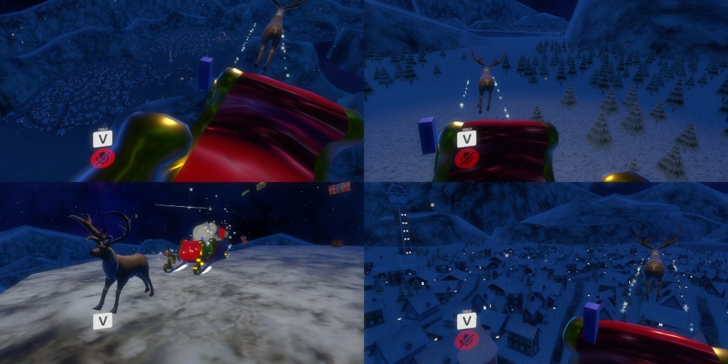 【VRChatワールド】christmas Ver3 ※VCC,SDK3対応