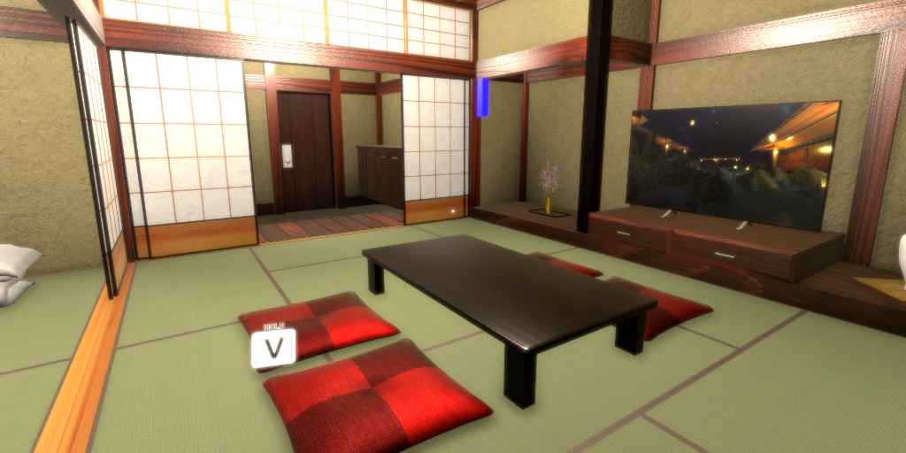 【VRChatワールド】温泉ワールド ※VCC,SDK3対応