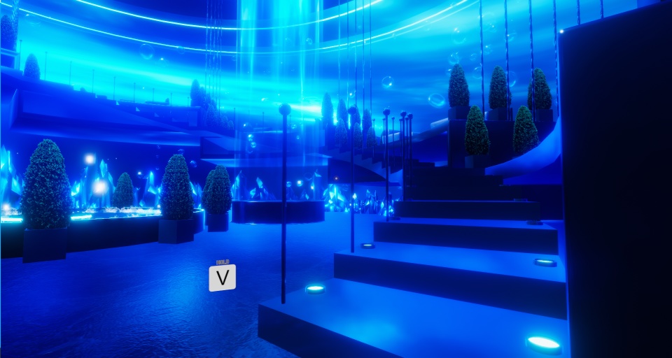 【VRChatワールド】JellyFishAquarium Ver2 ※VCC,SDK3対応